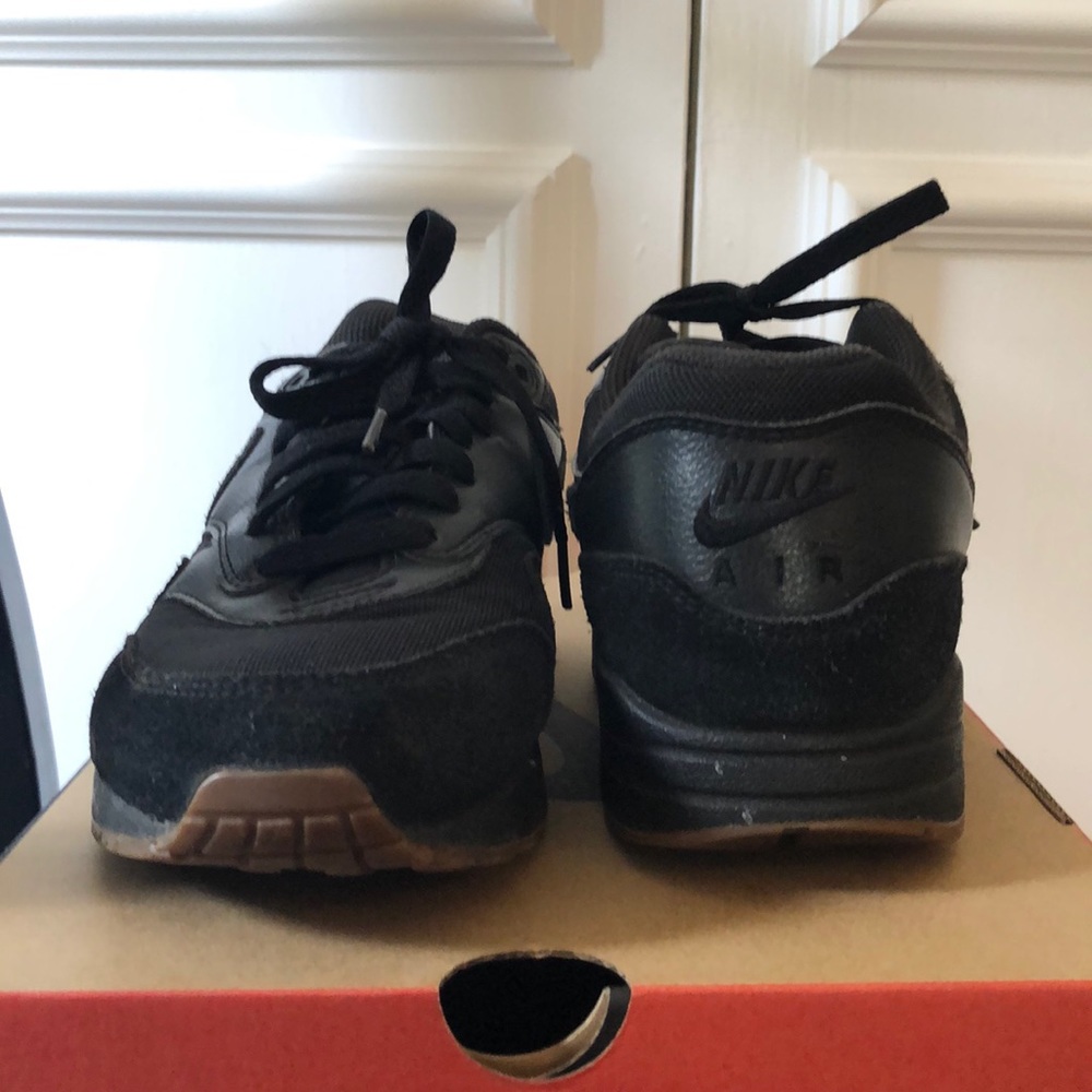 Nike Air Max black suede